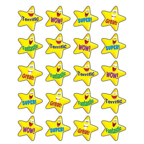 Encouraging Stars Stickers | 120 STICKERS