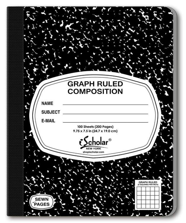 Libreta Cuadriculada 5 mm 200 PG