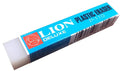 Translucent White Plastic Erasers Large