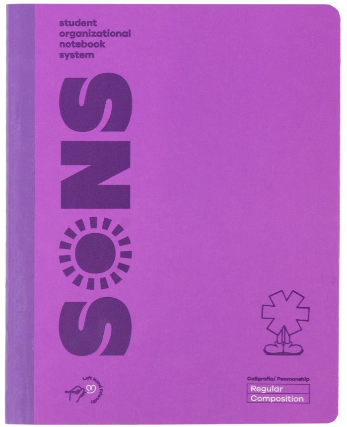 Libreta de Composición Regular Violeta 200 PG