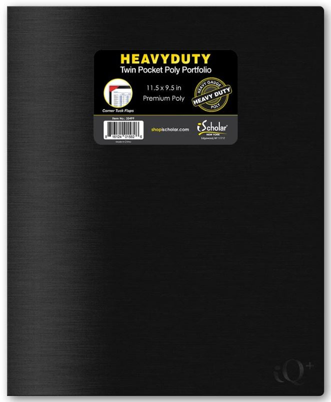 iQ+ Heavy Gauge Poly Portfolio