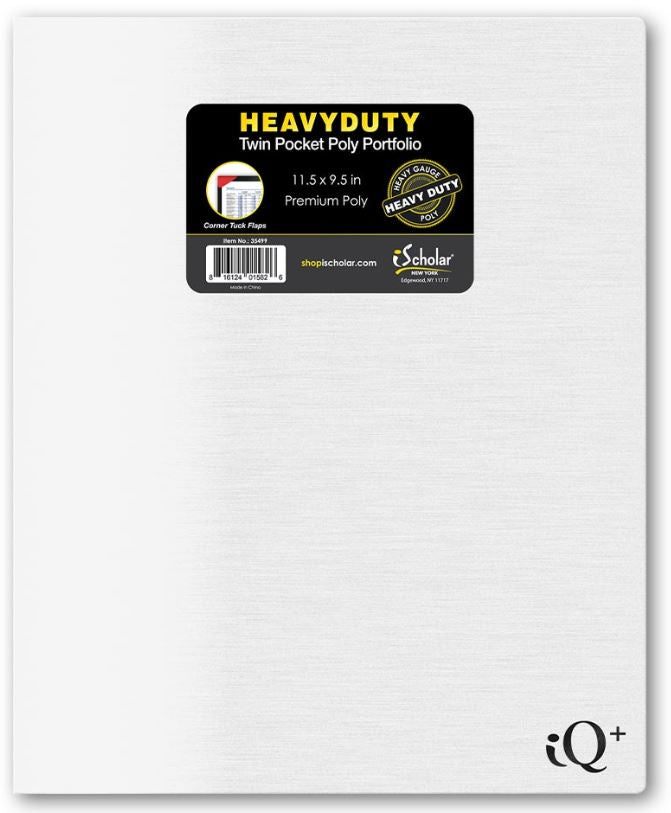 iQ+ Heavy Gauge Poly Portfolio