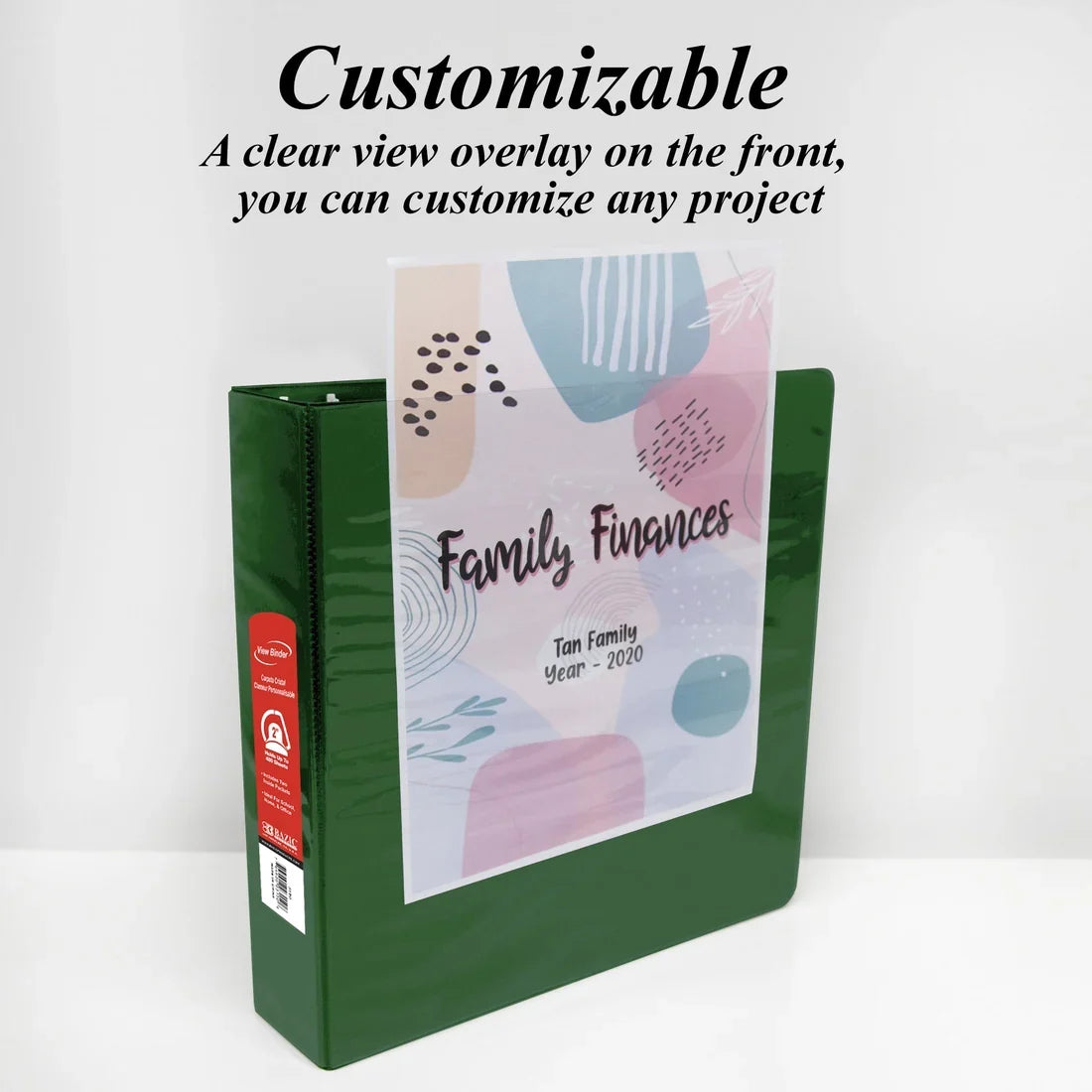 View D-Ring Binder 2" Green