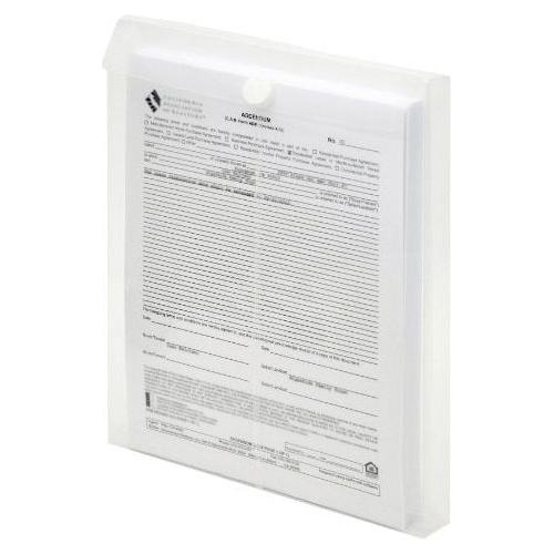 SOBRE PLASTICO CARTA EXP. VELCRO TOP OPEN