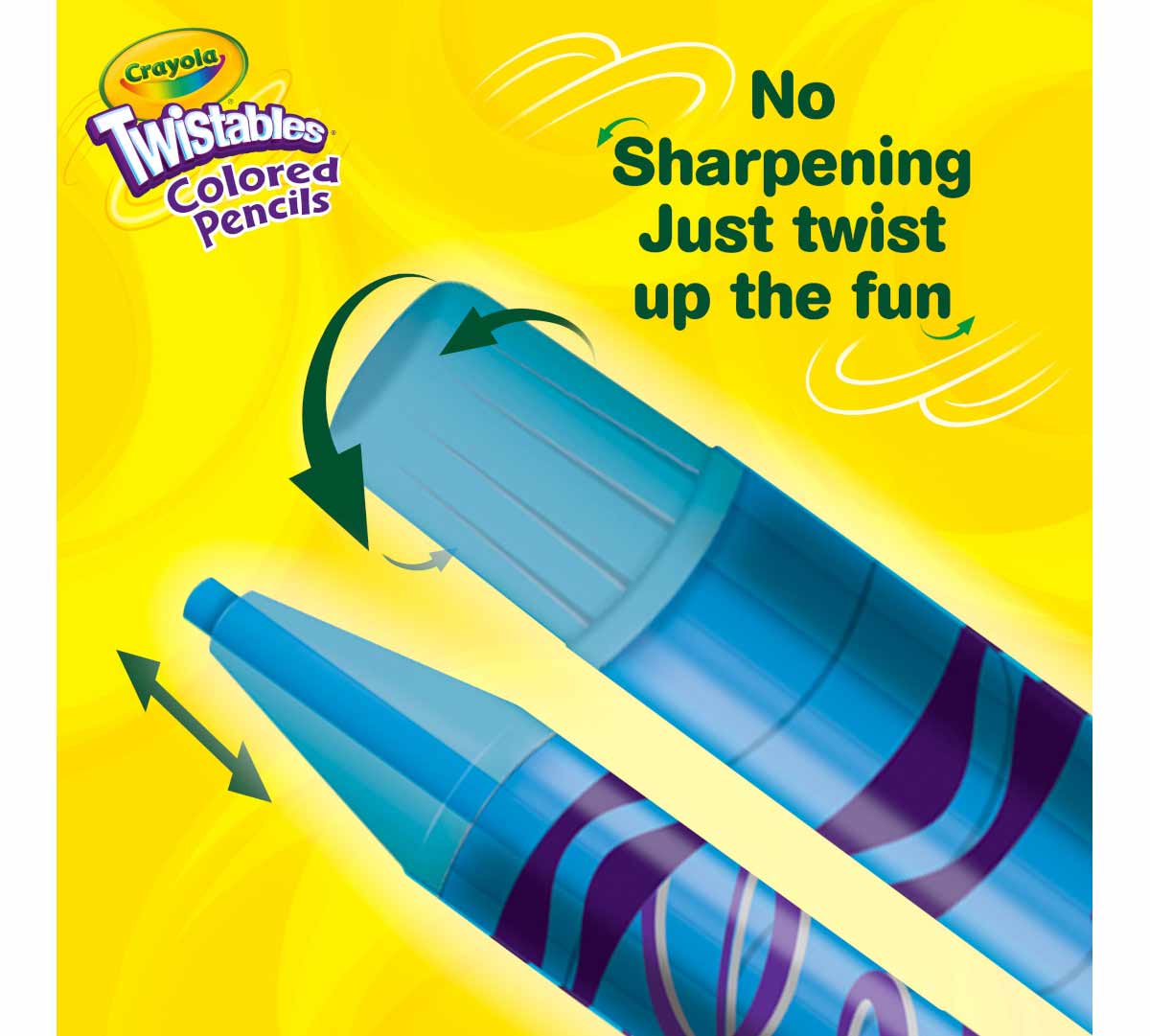 Crayola Twistables Colored Pencils Pkg.18