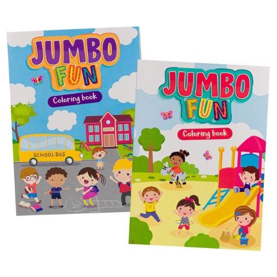 Jumbo Coloring & Activity Book