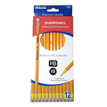PRE-SHARPENED #2 PREMIUM YELLOW PENCILS PQT. 12