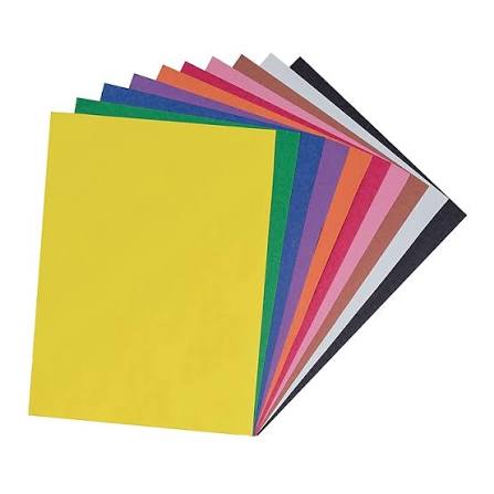 Construction Paper Pack 9" X 12"